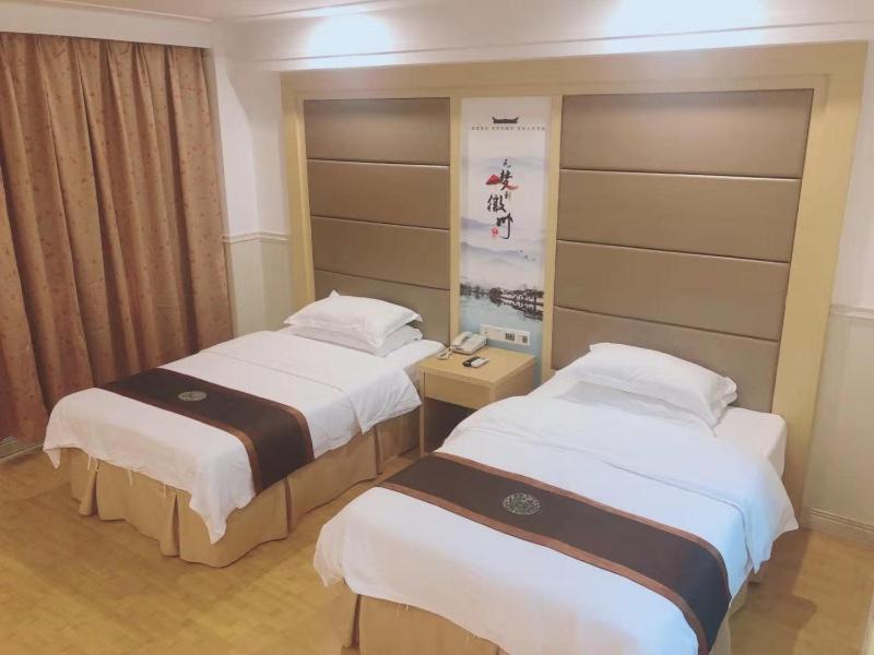 Greentree Inn Anhui Huangshan She County Huizhou Ancient City Middle Huangshan Road Business Hotel מראה חיצוני תמונה