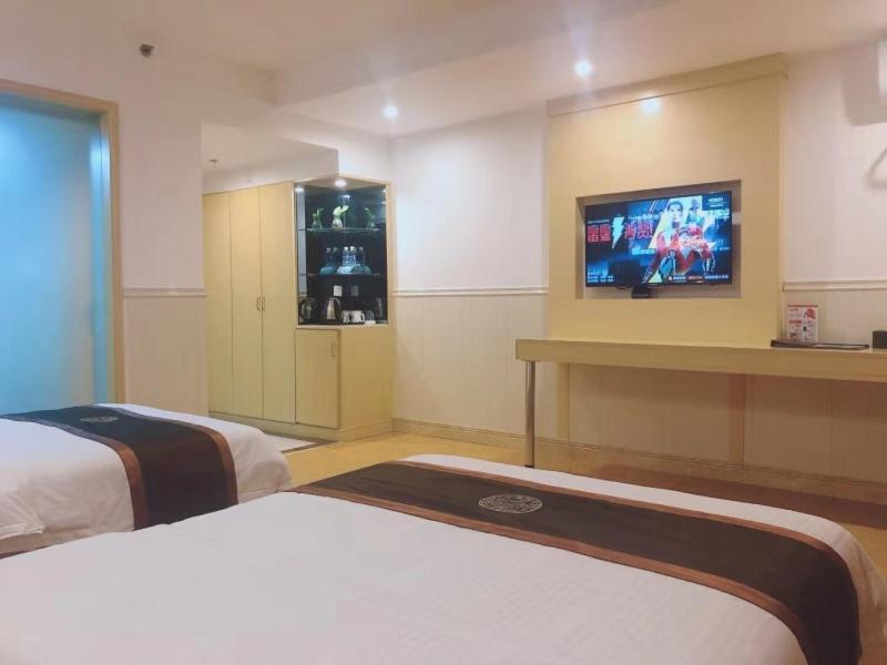 Greentree Inn Anhui Huangshan She County Huizhou Ancient City Middle Huangshan Road Business Hotel מראה חיצוני תמונה